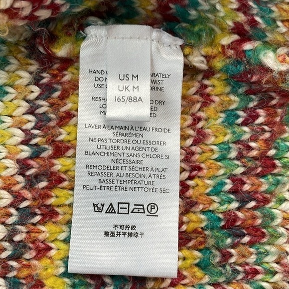 BDG Urban Outfitters Kolbie Open Front House Print Oversized Cardigan Sz M - Picture 11 of 14